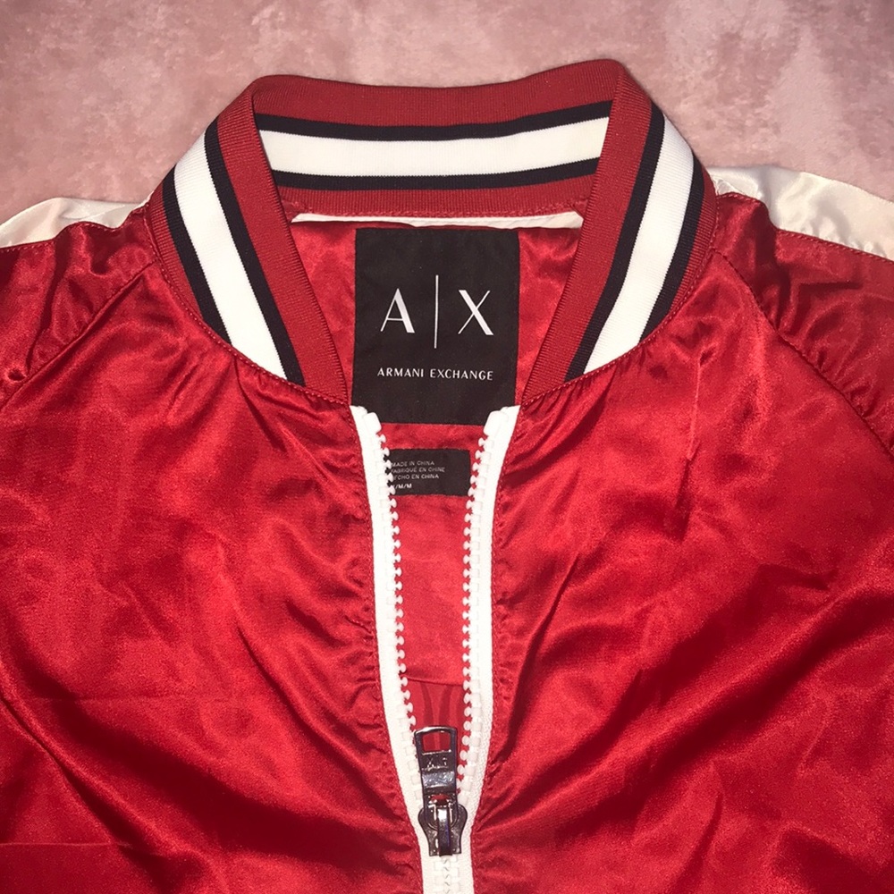 NEED GONE Armani Exchange Varsity Jacket